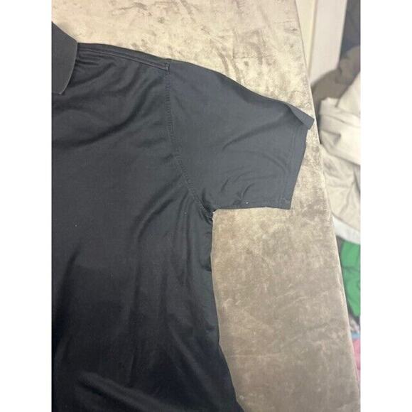 Peter Millar Men's Black Solid Performance Jersey Polo Shirt Size Large - Picture 2 of 5